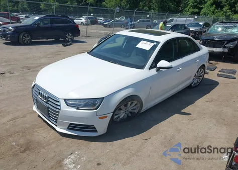 2017 Audi A4 2.0T Premium из США, поврежденный, VIN WAUANAF44HN002447
